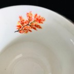 Autumn Covered Bridge tea cup and saucer