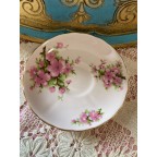 Vintage Tuscan light pink tea cup and saucer